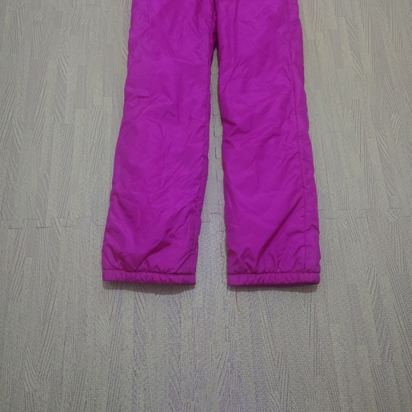 Vintage Rodeo Ski Dungarees Padded Pink Zip Up Women's Small - Picture 5 of 12